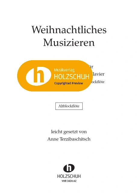 Weihnachtliches Musizieren